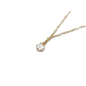 アガット ダイヤモンド K18 レディース ネックレス 買取実績