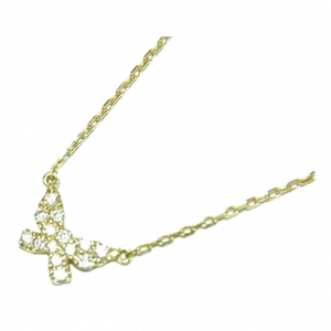 アーカー VC0163 K18YG バタフライ ダイヤ パヴェ ネックレス 買取実績