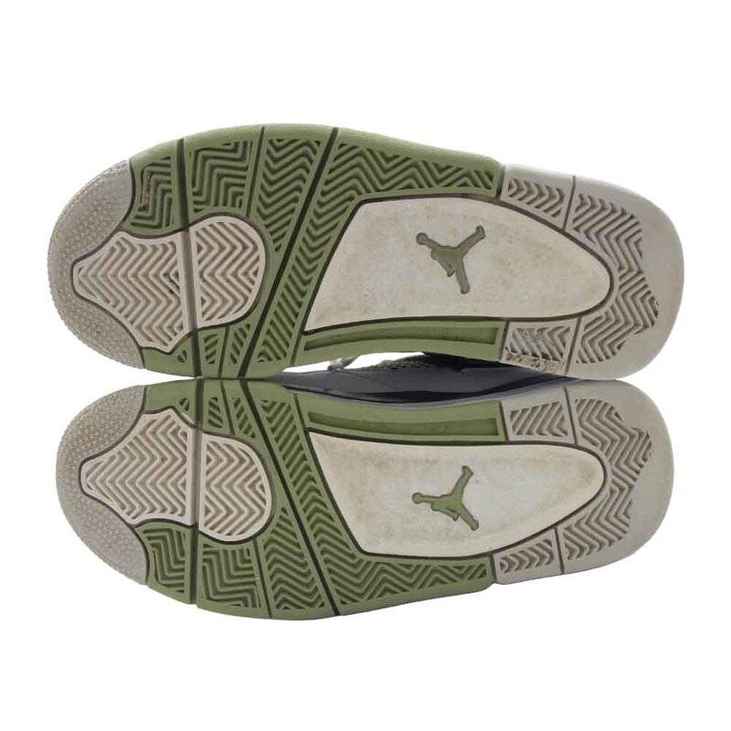 ナイキ AQ9129-103 Women's Air Jordan 4 Oil Green スニーカー 買取実績 画像