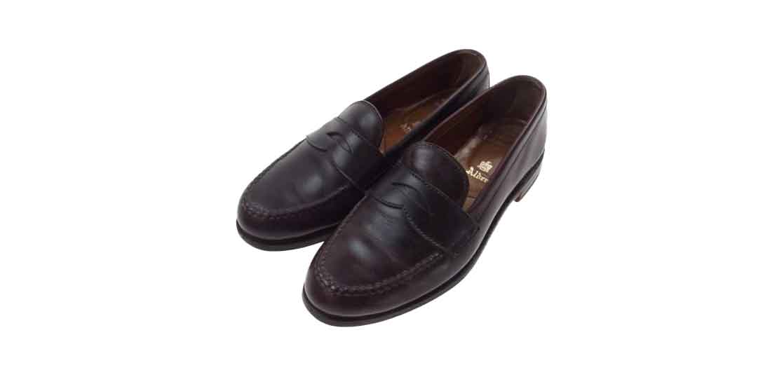 オールデン 984 カーフスキン ペニー コイン ローファー ダークブラウン 買取実績