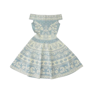 アレキサンダーマックイーン オフショルダー フレア ジャガード ドレス 買取実績