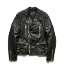 オールセインツ ALLSAINTS SLADE BIKER キルティング ダブル ライダース ジャケット 画像