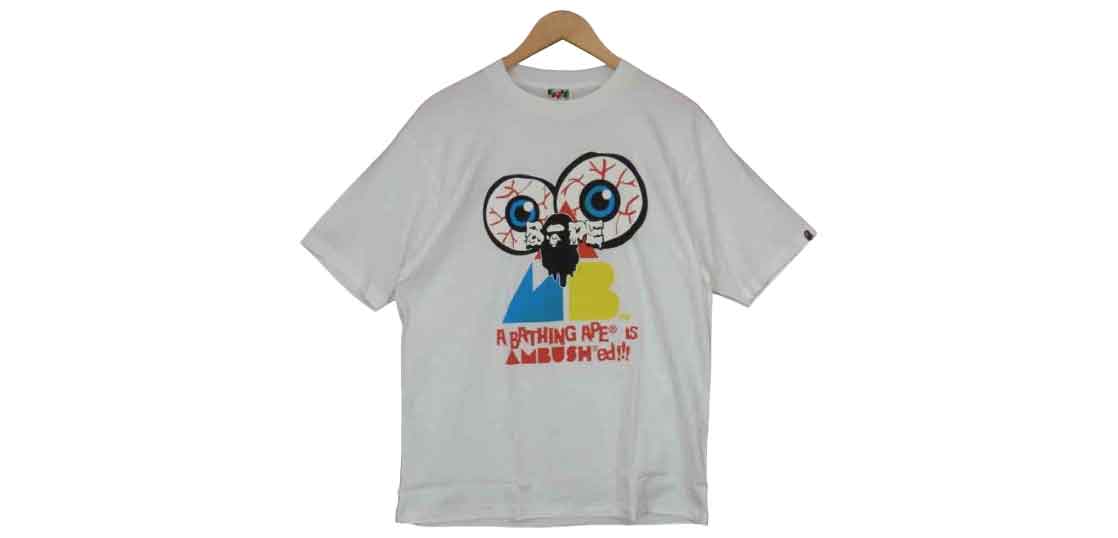 アンブッシュ A BATHING APE 110-035 プリント Tシャツ 買取実績