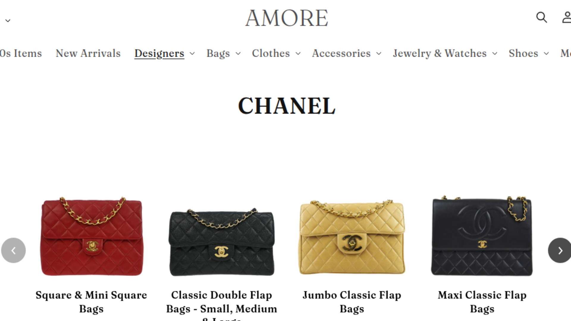 アモーレの取り扱いブランド・商品紹介 シャネル(CHANEL)コレクション 画像