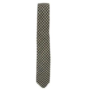 アナトミカ HAND FRINGE TIE HOUNDSTOOTH ウール100％ ネクタイ 買取実績
