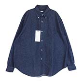 A.PRESSE アプレッセ 22AW 22AAP-02-08H BD Denim Shirt デニム シャツ 画像