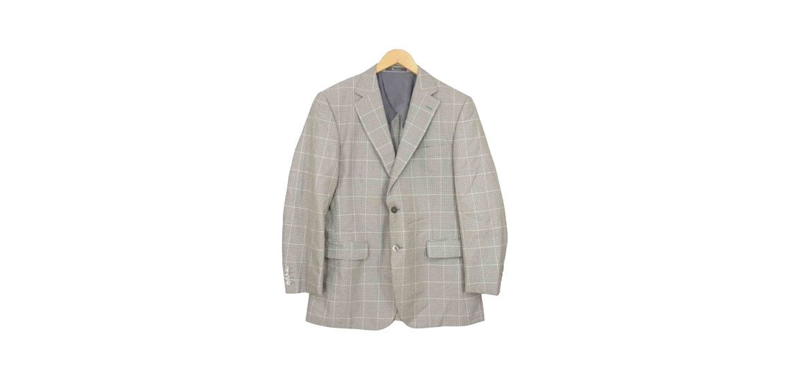 アクアスキュータム 100AB7 シングル スーツ シルク ジャケット 買取実績