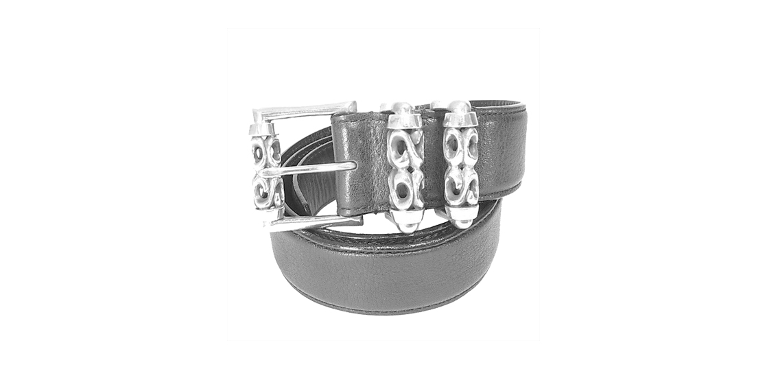 アージェントグリーム ローラー シルバーバックル ベルト 買取実績