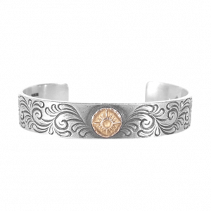 アリゾナフリーダム K18 太陽神 超々 唐草 シルバー ブレスレット 買取実績