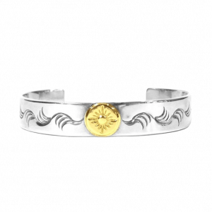 アリゾナフリーダム シルバー K18 太陽神 唐草 バングル 買取実績