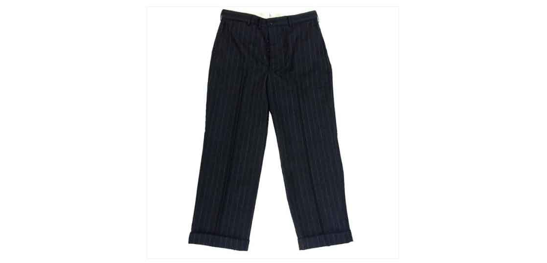 アットラスト ストライプ ウール トラウザー パンツ 買取実績