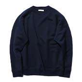 ATON エイトン ZERO URAKE SWEAT SHIRTS ゼロ 裏毛 スウェットシャツ 画像