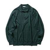 ATON エイトン RAMIE CASHMERE SKIPPER POLO SWEATER ラミーカシミヤ スキッパー ポロシャツ 画像