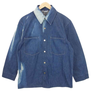 オーラリー サン フェード ブリーチ ライト デニム シャツ ブルゾン 買取実績