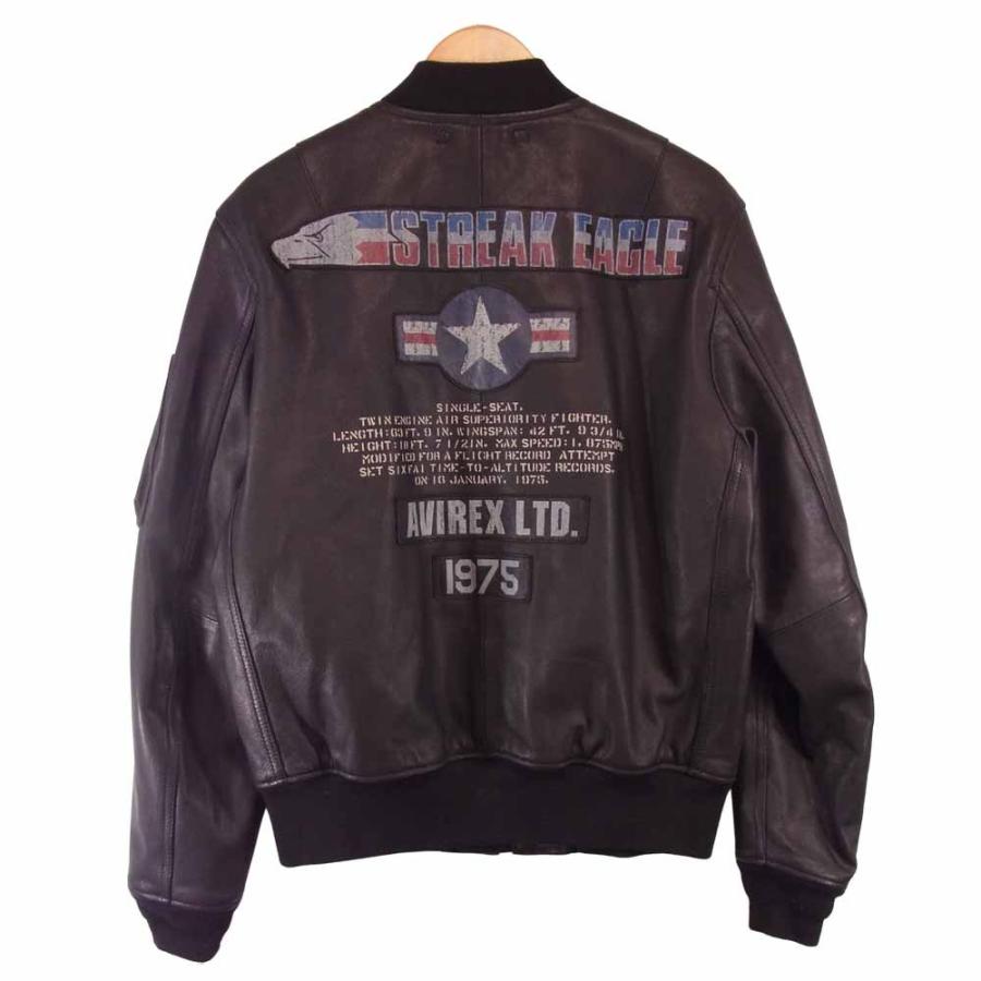 アヴィレックス 40th ANNIV LEATHER MA-1 STREAK EAGLE 買取実績 画像