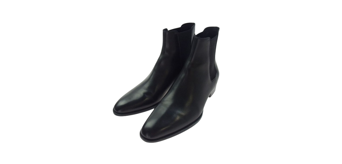 サンローラン 592438 クラシックワイアット サイドゴア レザーチェルシーブーツ 買取実績