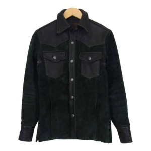 バックボーン スエード 切替 ウエスタンレザー シャツ 買取実績