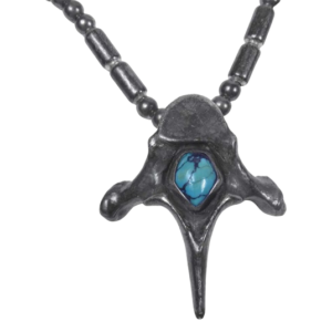 バックボーン ターコイズ ボーン ビーズ レザー ネックレス 買取実績