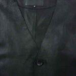 イサムカタヤマバックラッシュ 1743-06 インディアンゴート レザー Wフェイス ロングベスト 買取実績 画像