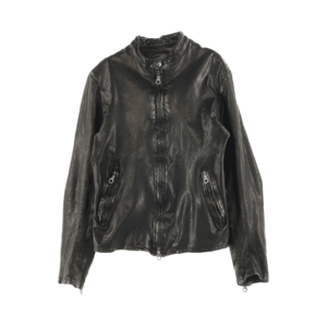 バックラッシュ HA-1324-01 ドイツカーフ レザー シングル ライダース ブラック系 買取実績