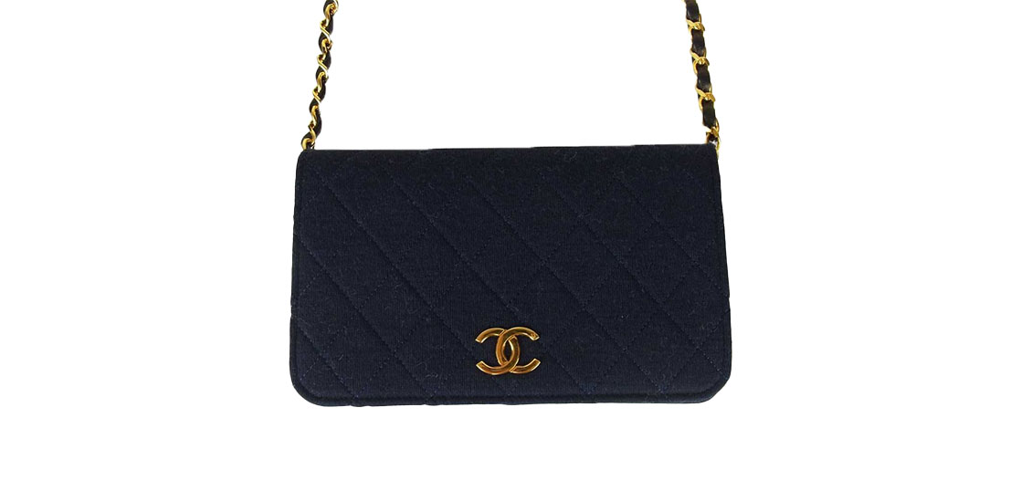 シャネル マトラッセ ヴィンテージ コットン ココマーク チェーンショルダー 買取実績