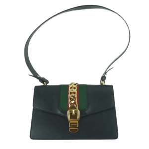 グッチ シルヴィ 21882 スモール リボン シェリーライン レザー ショルダー バッグ 買取実績