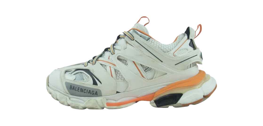 バレンシアガ 18AW 542023 TRACK TRAINERS ダッド ロー スニーカー オフホワイト 買取実績