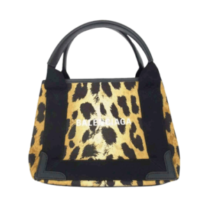 バレンシアガ 390346 ネイビーカバス XS レオパード ハンドバッグ 買取実績