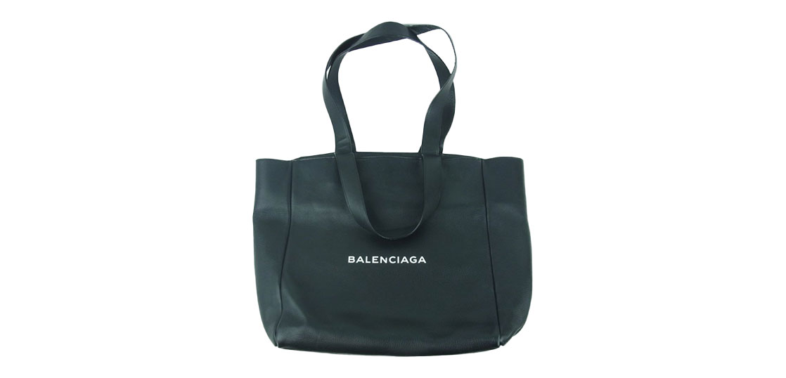 バレンシアガ 485330-1000-A-002123 ロゴ カーフレザー ショッピング トート バッグ 買取実績
