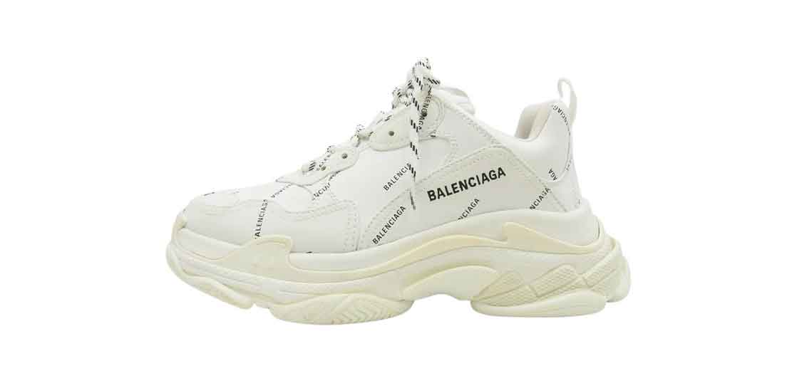 バレンシアガ 536737 Triple S オーバーロゴ トリプルS スニーカー 買取実績