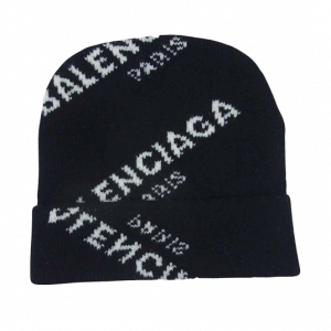 バレンシアガ 487029 T1399 17AW Jacquard Logo Beanie 帽子 買取実績