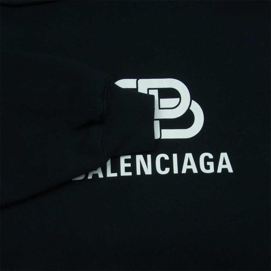 バレンシアガ 570792 TEV19 BB Logo printed Hoodie プルオーバー パーカー 買取実績 画像