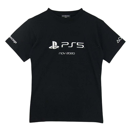 バレンシアガ 21AW 661705 PlayStation 5 PS5 Tシャツ 半袖 レディース 買取実績 画像