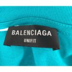 バレンシアガ 21SS 651795 TKVB8 Caps Destroyed Flatground Tee ロゴ クルーネック 買取実績 画像