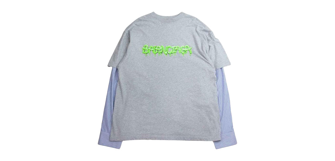 バレンシアガ スライム パッチ スリーブ Tシャツ 買取実績