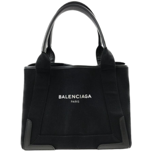 バレンシアガ ショルダーバッグ 339933 CABAS スモール キャンバス レザー ハンドバッグ 買取実績