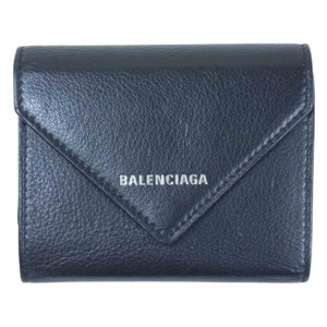 バレンシアガ 615653 3つ折り財布 小銭入れ付き レザー コンパクト 買取実績