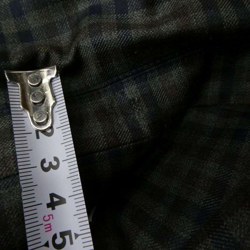 バレンシアガ 17SS 470537 TVI22 チェック ピークドラペル ダブル ウール テーラード ジャケット 買取実績 画像