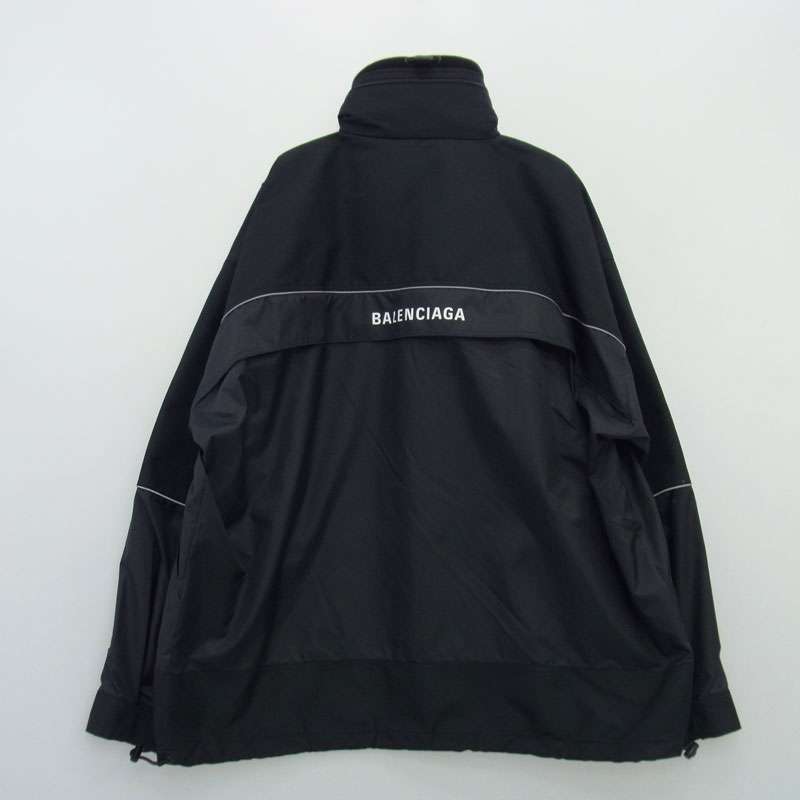 バレンシアガ 18AW 533917 TA018 ハーフジップ アノラック ロゴ ウインドブレーカー ジャケット 買取実績 画像