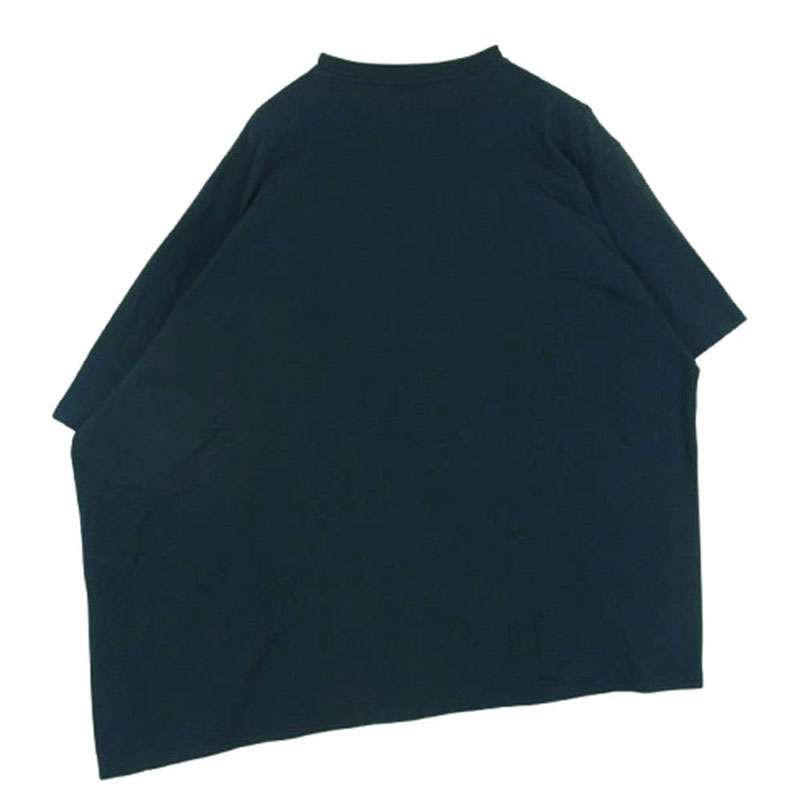 バレンシアガ 19AW 583917 TFV04 裾 ロゴタグ付 アシンメトリー 半袖 Tシャツ 買取実績 画像