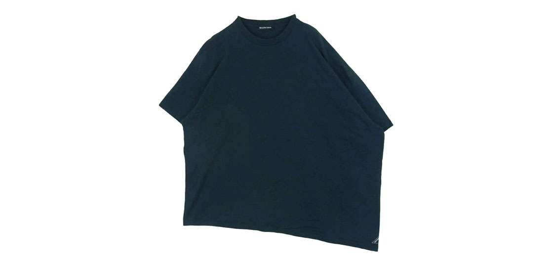 バレンシアガ 19AW 583917 TFV04 裾 ロゴタグ付 アシンメトリー 半袖 Tシャツ 買取実績