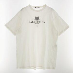 バレンシアガ 19SS 556150 TYK23 BB ロゴ プリント 半袖 Tシャツ カットソー 買取実績