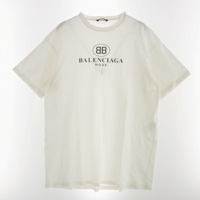 バレンシアガ 19SS 556150 TYK23 BB ロゴ プリント 半袖 Tシャツ カットソー 買取実績 画像