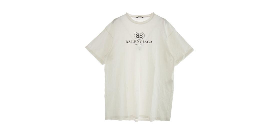バレンシアガ 19SS 556150 TYK23 BB ロゴ プリント 半袖 Tシャツ カットソー 買取実績