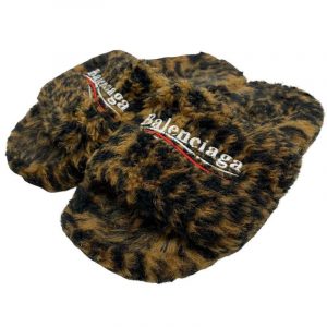 バレンシアガ 22AW レオパード フェイクファー サンダル 買取実績