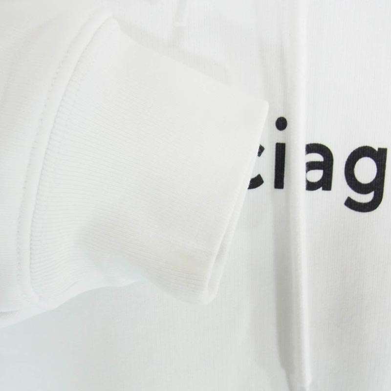 バレンシアガ 20AW 578135 TIV55 MEDIUM FIT HOODIE プリント コピーライトロゴ オーバーサイズ スウェット パーカー フーディー 買取実績 画像