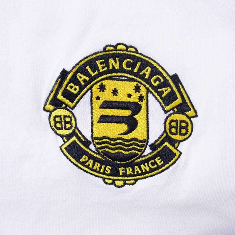 バレンシアガ 21AW 612965 TLV61 WARDROBE ロゴ刺繍 半袖 Tシャツ カットソー 買取実績 画像