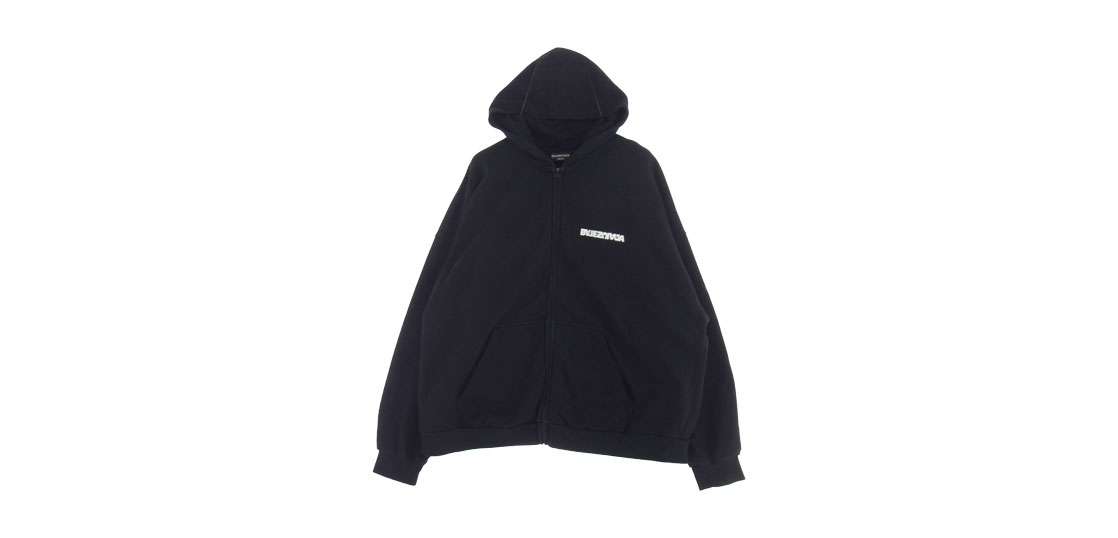 バレンシアガ 21AW 674719 TLVB4 Wide Zip Up Hoodie 買取実績
