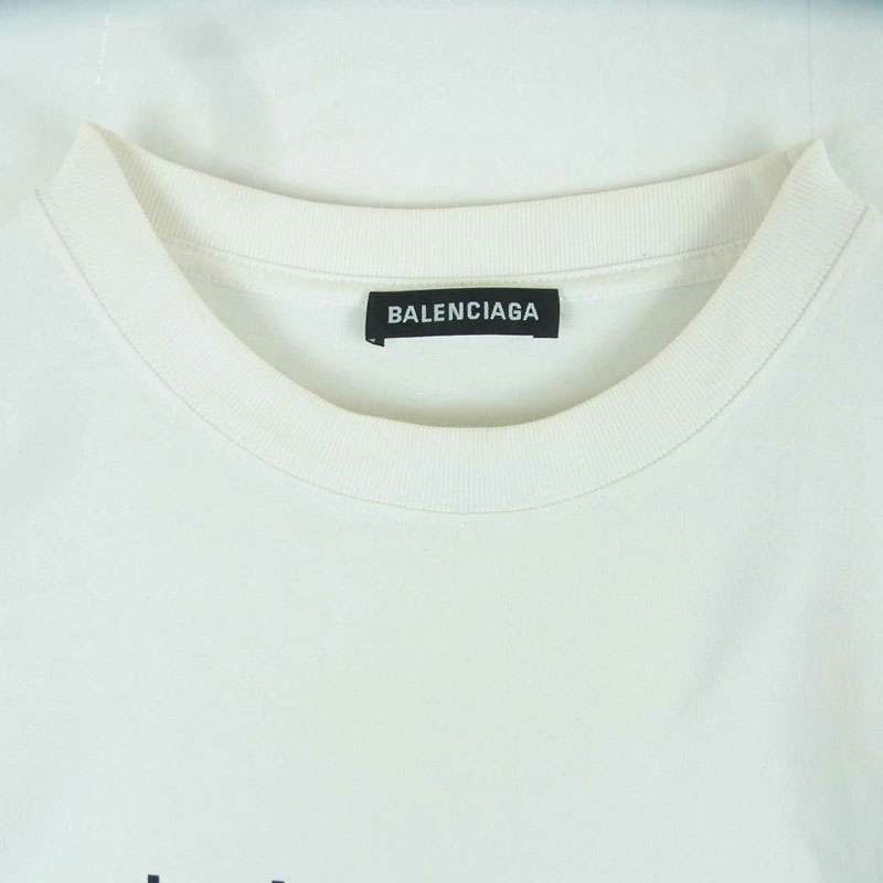 バレンシアガ 21SS 612966 TIV54 ニュー コピーライト プリント クルーネック 半袖 Tシャツ 買取実績 画像