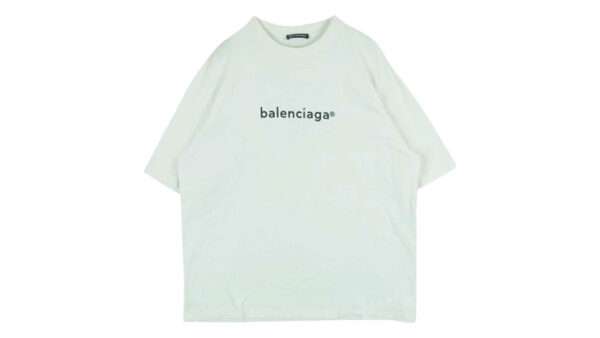 バレンシアガ 21SS 612966 TIV54 ニュー コピーライト プリント クルーネック 半袖 Tシャツ 買取実績